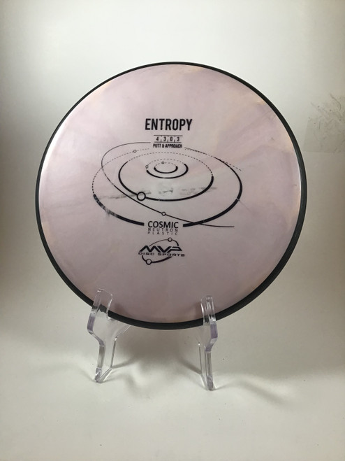 Vist Large View of Product Image Which is Used MVP COSMIC NEUTRON ENTROPY Disc Golf Putter Pink 177g 10105-S000288084