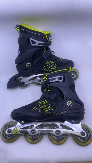 Vist Large View of Product Image Which is Used K2 FREEDOM Senior Rec Fitness Skates Black Senior 11