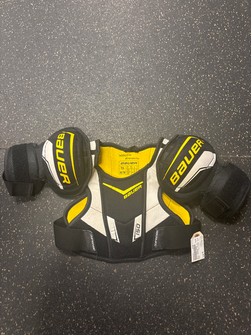 Vist Large View of Product Image Which is Used Bauer SUPREME 150 SP Youth Shoulder Pads MD 11774-S000082261