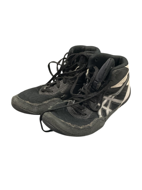 Vist Large View of Product Image Which is Used Asics MATFLEX Wrestling Shoes Black Junior 02