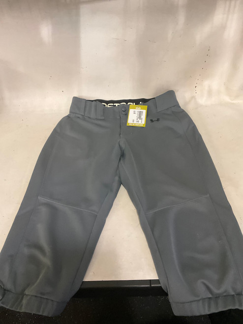 Vist Large View of Product Image Which is Used Under Armour SOFTBALL PANTS BB/SB Pant Womens Grey MD 11790-S000047318