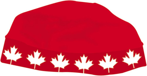 Vist Large View of Product Image Which is New SKULL CAP-MAPLE LEAF BAND