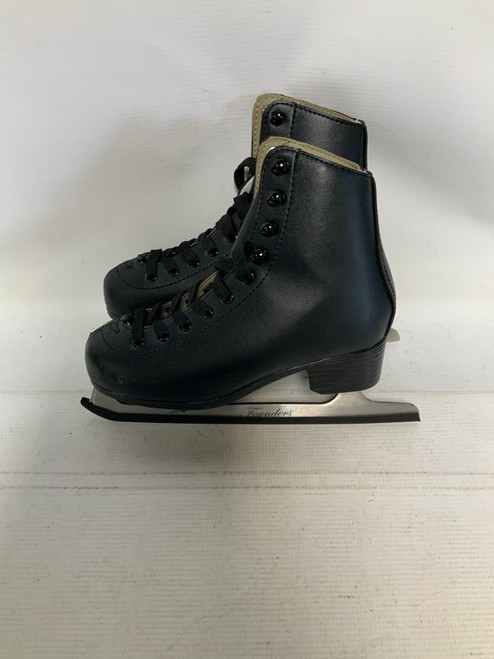 Used American Athletic BLACK Mens Figure Skate Black Senior 5 11823-S000033164 Vist Large View of Product Image Which is Used American Athletic BLACK Mens Figure Skate Black Senior 5
