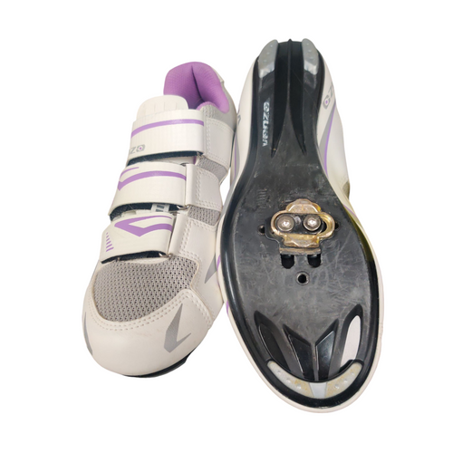 Vist Large View of Product Image Which is Used Venzo Bike Shoes Adult Purple Senior 8 11218-S000407658