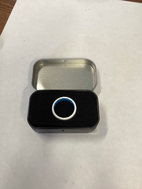 Vist Large View of Product Image Which is Groove Ring Size 8W