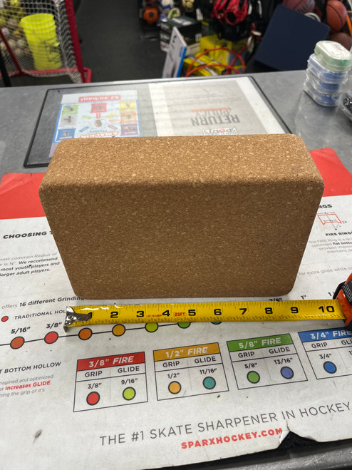 Vist Large View of Product Image Which is Used Yoga Block Brown