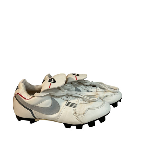 Vist Large View of Product Image Which is Used Nike Soccer Cleats White Senior 6