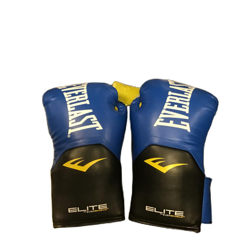 Vist Large View of Product Image Which is Used Everlast Boxing Gloves Royal Blue Senior 11730-S000066379