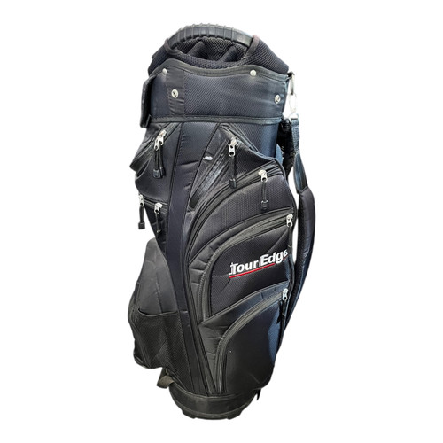 Vist Large View of Product Image Which is Used Tour Edge CART BAG Mens Cart Bag Black 11820-S000044298
