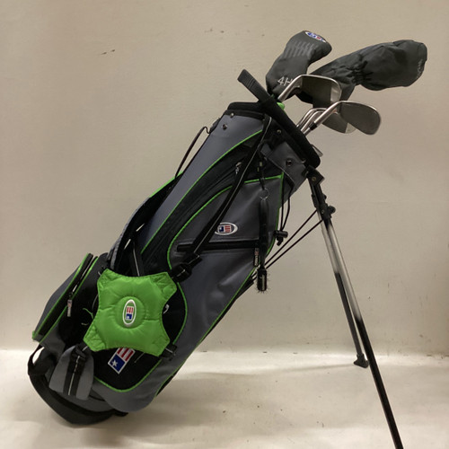 Vist Large View of Product Image Which is Used US Kids WT-15S GREEN 57 INCH Jr Package Set RH Green 8 Piece 11725-S000489750