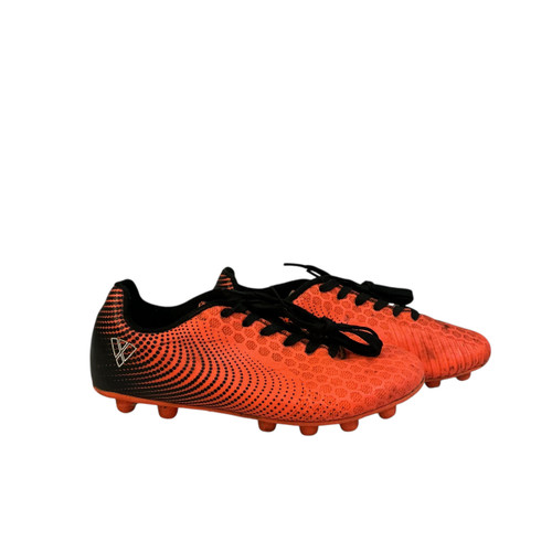 Vist Large View of Product Image Which is Used Vizari Soccer Cleats Orange Junior 02.5