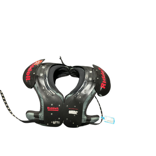 Vist Large View of Product Image Which is Used Riddell S2 FB Shoulder Pads Black LG 11834-S000038423
