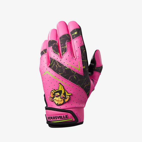 Vist Large View of Product Image Which is New Party Animals Batting Gloves Yth Sm