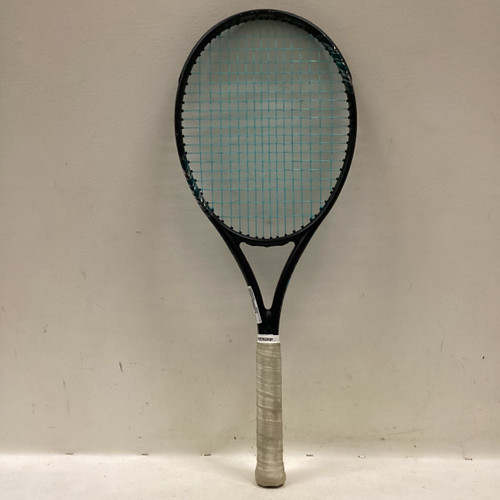 Vist Large View of Product Image Which is Used Diadem NOVA PLUS Adult Tennis Racquet Black 4 1/2"