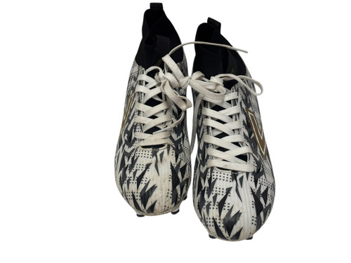 Vist Large View of Product Image Which is Used Adidas PURE HUSTLE 2 FY4387 Metal Womens Softball Cleats White Size 9