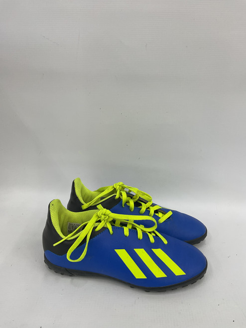 Vist Large View of Product Image Which is Used Adidas Soccer Turf Shoes Royal Blue Junior 02.5 11871-S000019998