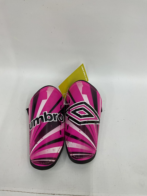 Vist Large View of Product Image Which is Used Umbro Soccer Shin Guards Youth Pink SM 11871-S000019999
