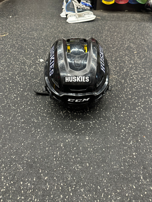 Vist Large View of Product Image Which is Used CCM TACKS 210 Hockey Helmet Only Black SM