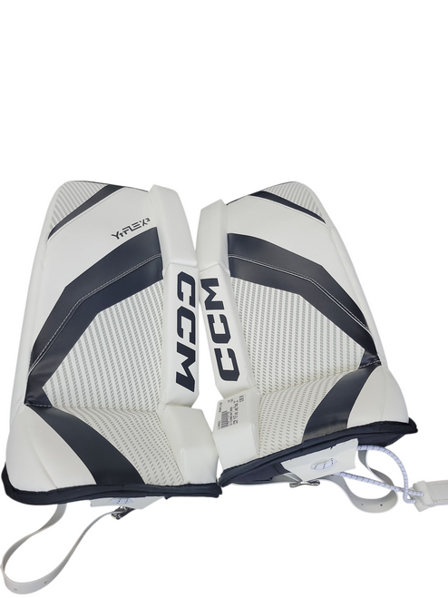 Vist Large View of Product Image Which is New CCM YtFlex Leg Pads 22" 11708-CCMGPYFX3YT22