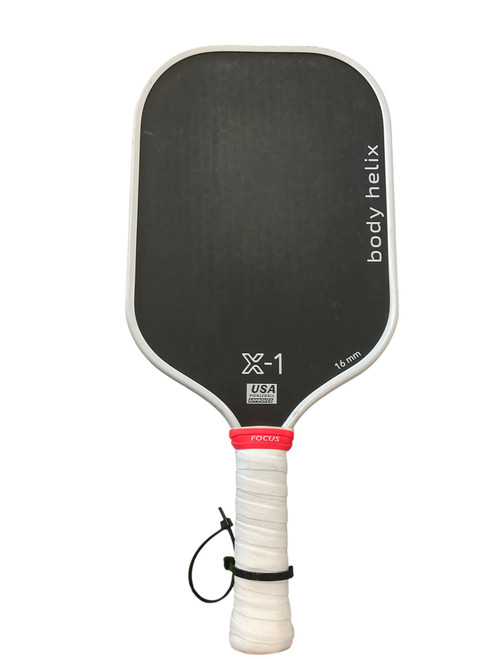 Vist Large View of Product Image Which is Used BODY HELIX X1 Pickleball Racquet Black