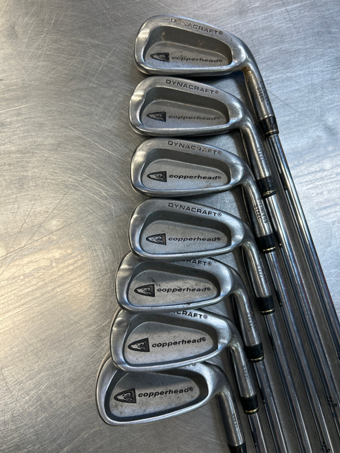 Vist Large View of Product Image Which is Used Dynacraft COPPERHEAD Mens Iron Set RH 3I-9I
