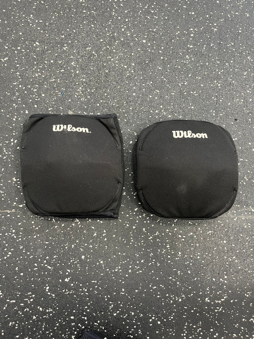 Vist Large View of Product Image Which is Used Wilson VB Knee Pads Black 11849-S000030244