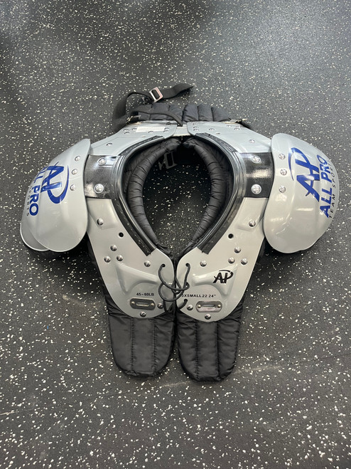 Vist Large View of Product Image Which is Used ALL PRO TEAM SPORTS FB Shoulder Pads Grey XS