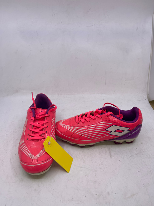 Vist Large View of Product Image Which is Used Lotto Soccer Cleats Pink Junior 02 10589-S000416807
