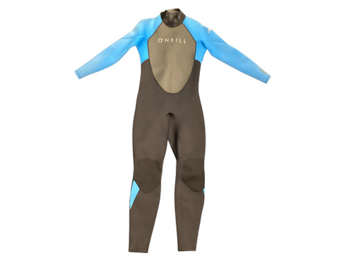 Vist Large View of Product Image Which is O'Neill Mens Full Suit Black And Carolina Blue MD Used 11772-S000278858