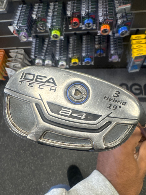 Vist Large View of Product Image Which is Used Adams A4 Mens Hybrid Club RH 3 Hybrid