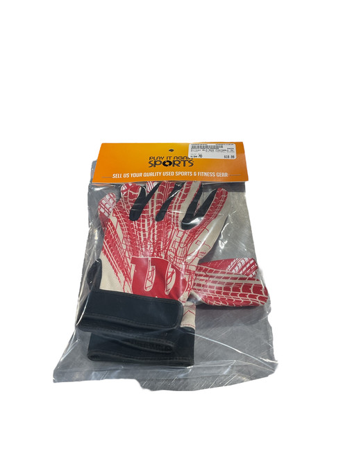Used Wilson BLK/RED FOOTBALL GLOVES FB Gloves Red MD 11834-S000038442 Vist Large View of Product Image Which is Used Wilson BLK/RED FOOTBALL GLOVES FB Gloves Red MD