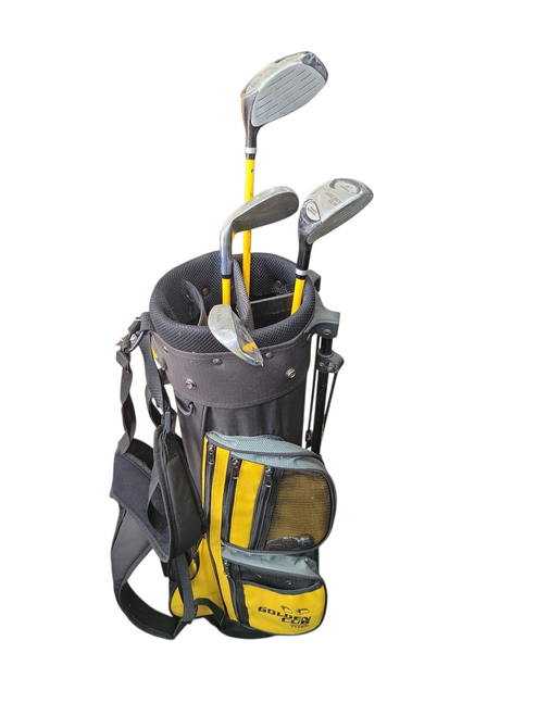 Vist Large View of Product Image Which is Used Golden Bear GOLD CLUB SET -NO PUTTER- Jr Package Set RH None 4 Piece 11708-S000181684