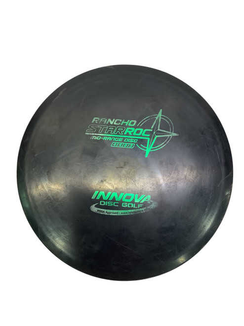 Vist Large View of Product Image Which is Used Innova RANCHO STAR ROC Disc Golf Mid Range Black 11347-S000252251