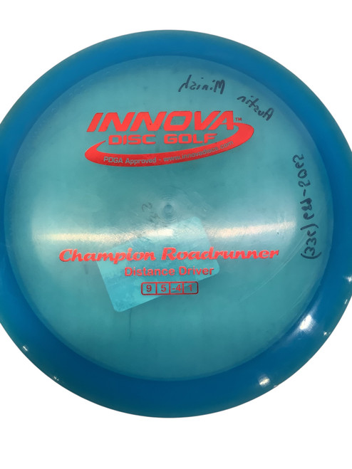 Vist Large View of Product Image Which is Used Innova CHAMPION ROADRUNNER Disc Golf Driver Royal Blue 11347-S000252273
