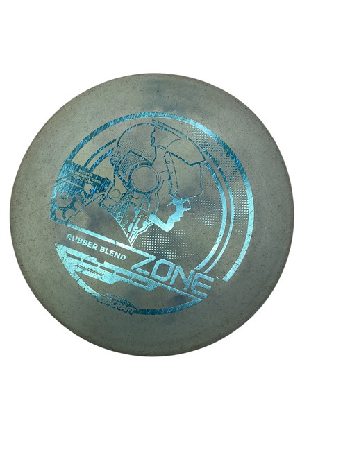 Vist Large View of Product Image Which is Used Discraft RUBBER BLEND ZONE Disc Golf Putter Carolina Blue 11347-S000252287