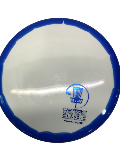 Vist Large View of Product Image Which is Used Dynamic Discs VICTORY JUNCTION WARDEN Disc Golf Putter Royal Blue 11347-S000252302