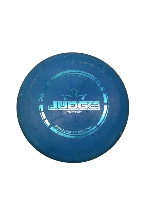 Vist Large View of Product Image Which is Used Dynamic Discs PRIME JUDGE Disc Golf Putter Carolina Blue 11347-S000252301