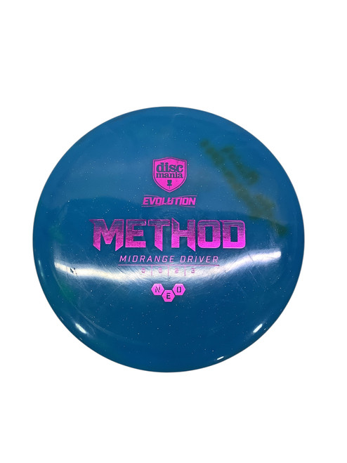 Vist Large View of Product Image Which is Used Discmania NEO METHOD Disc Golf Mid Range Royal Blue 11347-S000252305