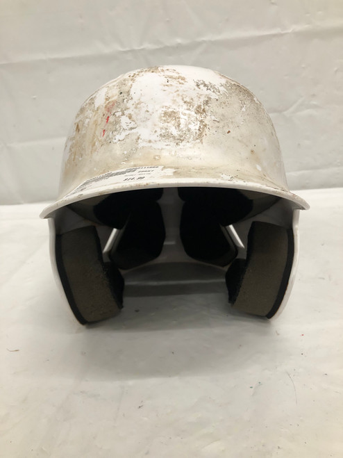 Vist Large View of Product Image Which is Used Easton WHITE Batting Helmet No Mask White MD
