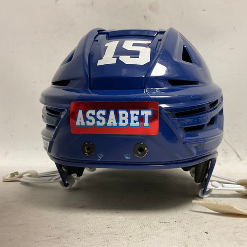 Vist Large View of Product Image Which is Used Bauer REAKT 150 Hockey Helmet Only Royal Blue MD