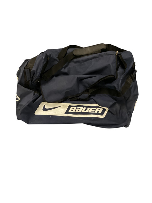 Vist Large View of Product Image Which is Used Bauer Sr Hockey Carry Navy Blue