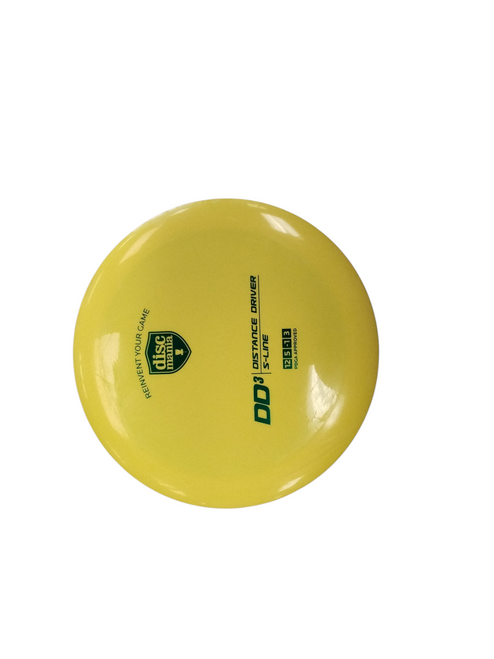 Vist Large View of Product Image Which is Used Discmania DD3 S-LINE Disc Golf Driver Yellow 172g 11866-S000027189