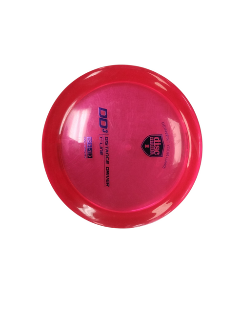 Vist Large View of Product Image Which is Used Discmania DD3 C-LINE Disc Golf Driver Red 174g 11866-S000027188