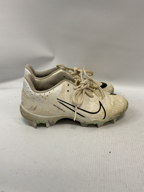 Vist Large View of Product Image Which is Used Nike DIAMOND BB/SB Cleats White Junior 03.5