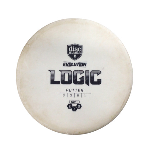 Vist Large View of Product Image Which is Used Discmania LOGIC Disc Golf Putter White 11760-S000079727