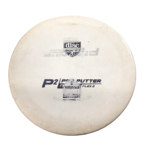 Vist Large View of Product Image Which is Used Discmania D-LINE P2 Disc Golf Putter White 11760-S000079731