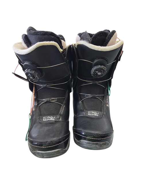 Vist Large View of Product Image Which is Used K2 SAPERA Womens Snowboard Boots Black Senior 7 11617-S000329389