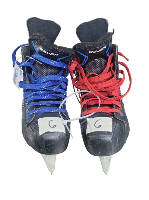 Vist Large View of Product Image Which is Used Bauer NEXUS N6000 SKATES Senior Hockey Skate Senior 6