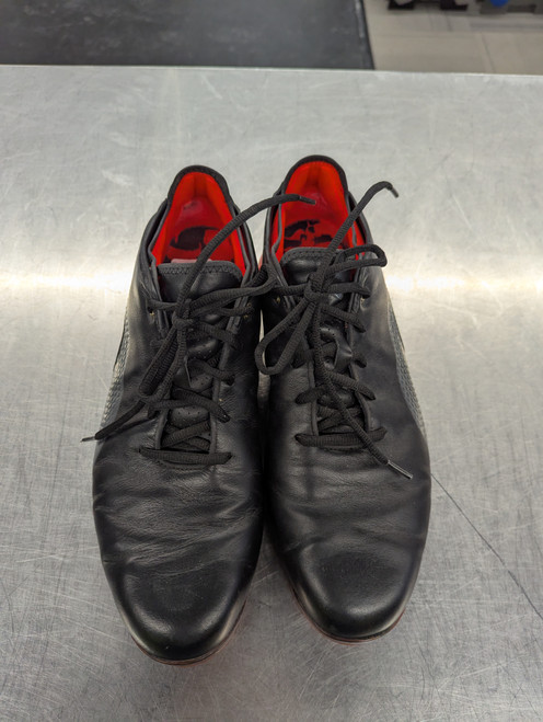 Vist Large View of Product Image Which is Used Puma Mens Golf Shoes Black Senior 10.5