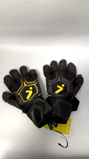 Vist Large View of Product Image Which is Used Storelli GOALIE GLOVES SOCCER Soccer Goalie Gloves Black 6
